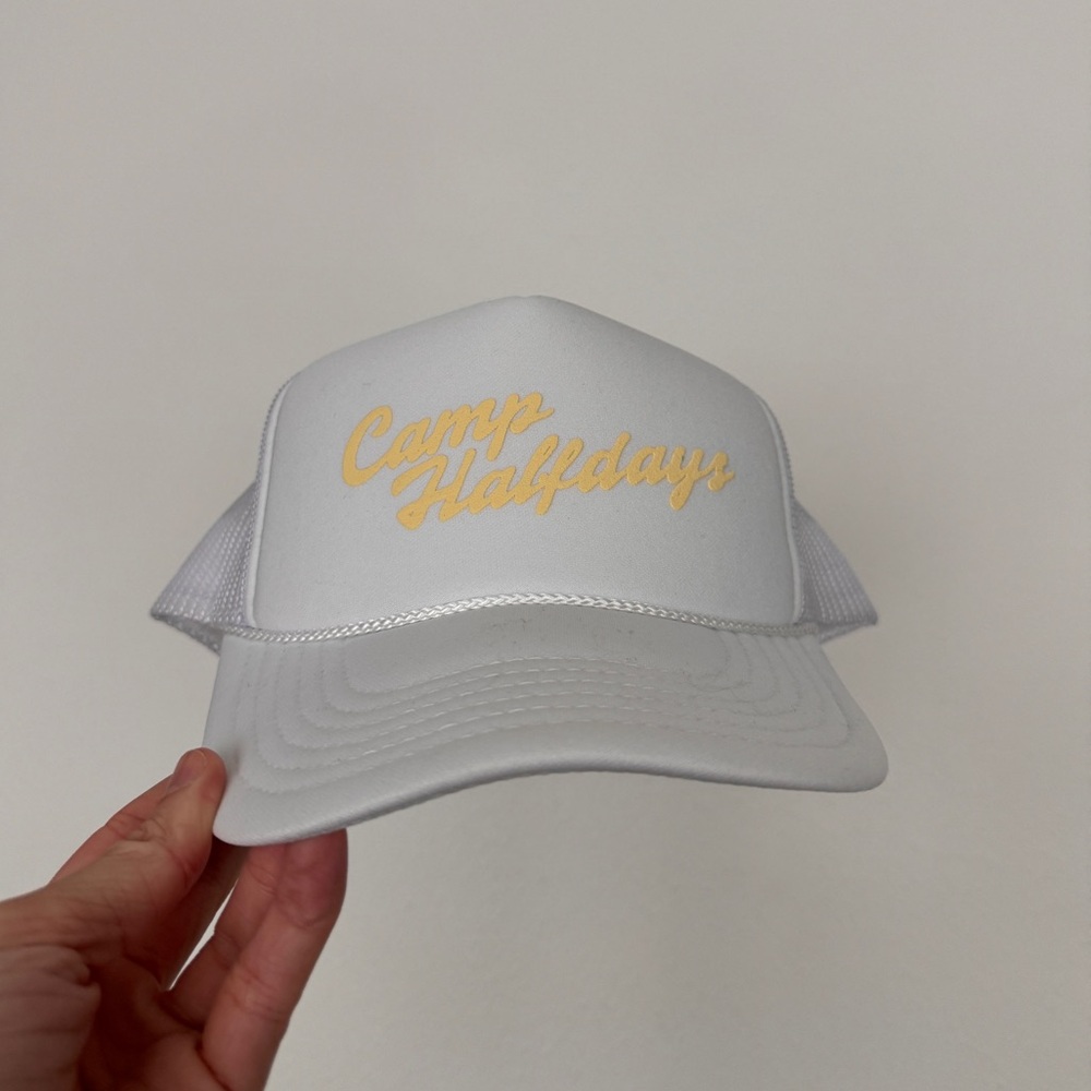 NWOT Halfdays Trucker Hat